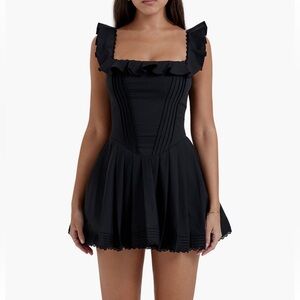 House of CB Elegant Black Lace Dress